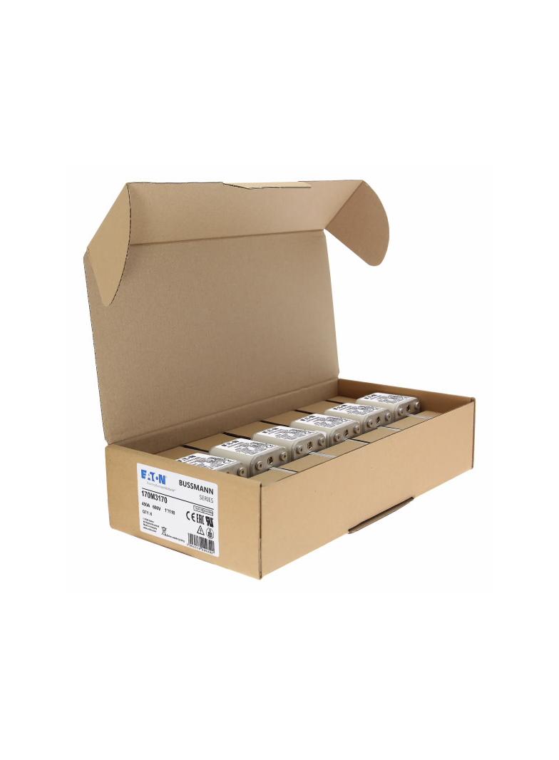 450A 690V 1*/110 aR INDICATOR FUSE Wkładka szybka 450A AC 690V rozmiar 1 45x45x134 mm 170M3170 EATON