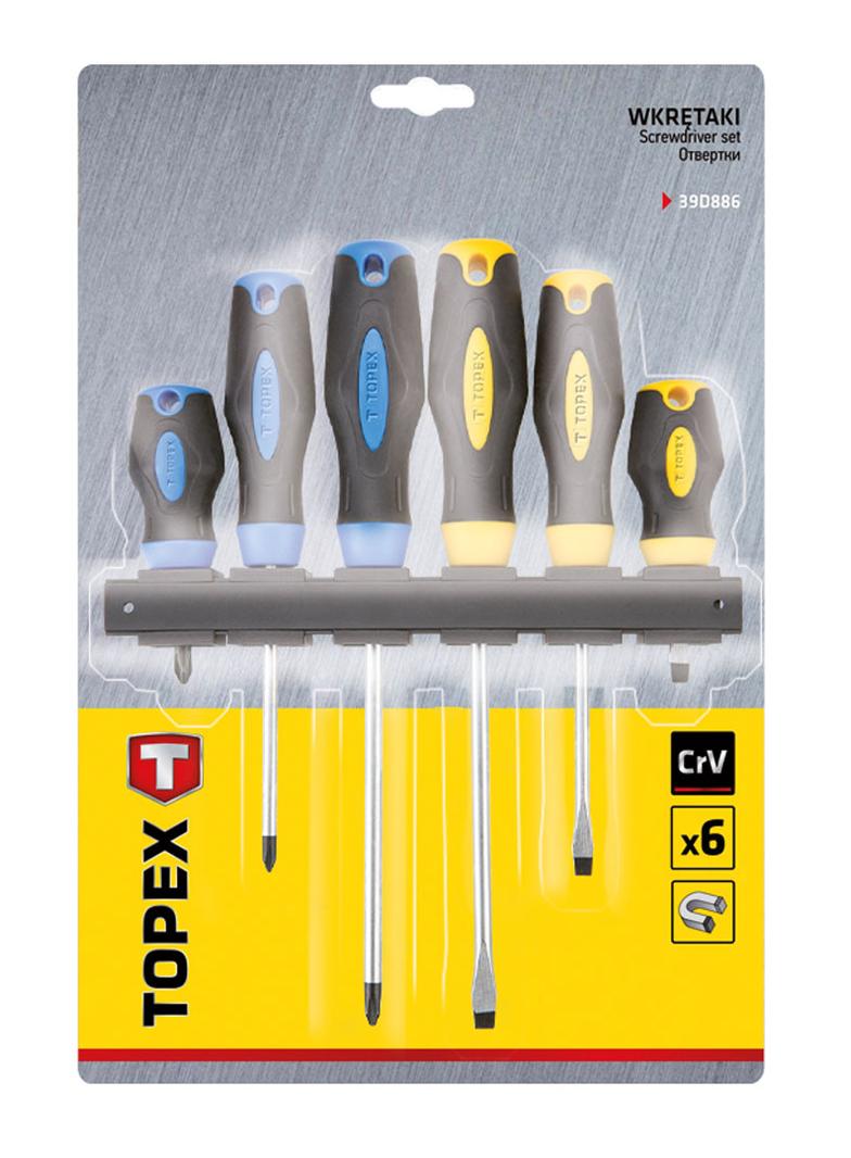 Wkrętaki, zestaw 6 szt.