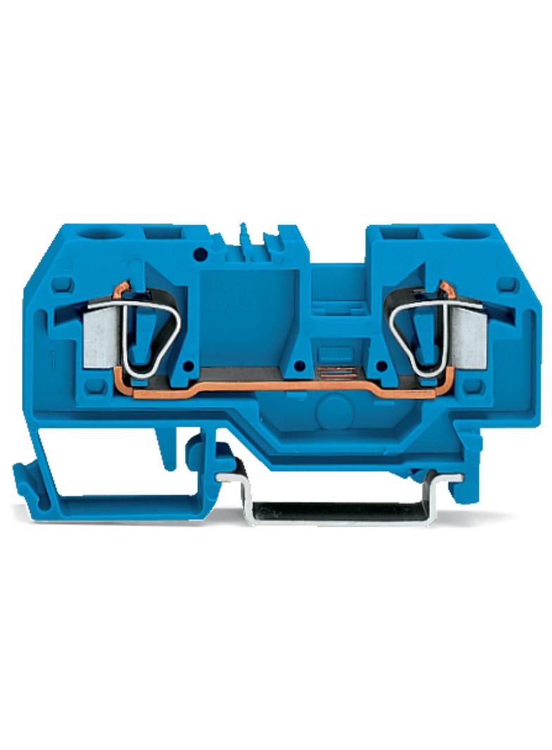 złączka 2-przewodowa 6 mm2 niebieska