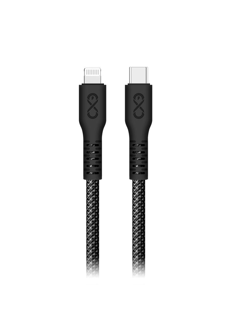 Kabel USB-C - Lightning eXc IMMORTAL, 0.9M (30W, szybkie ładowanie), kolor mix* (*wysyłany losowo z