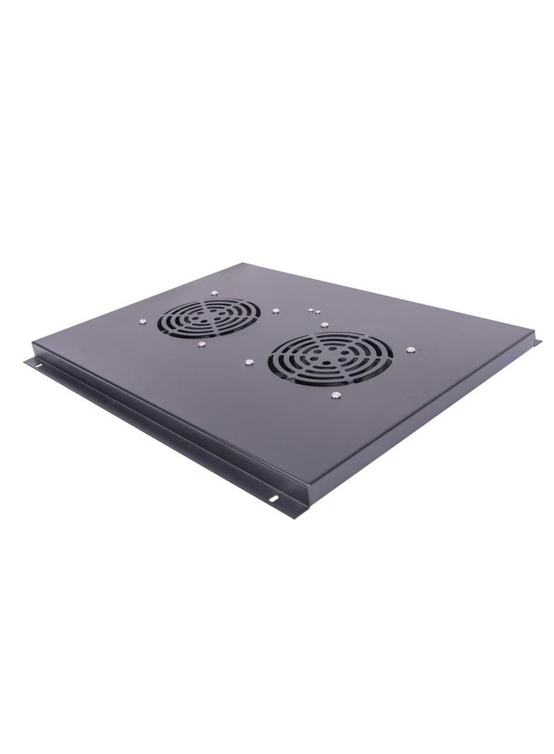 Panel wentylacyjny do szaf stojacych o głębokości 600mm (2 wentylatory)