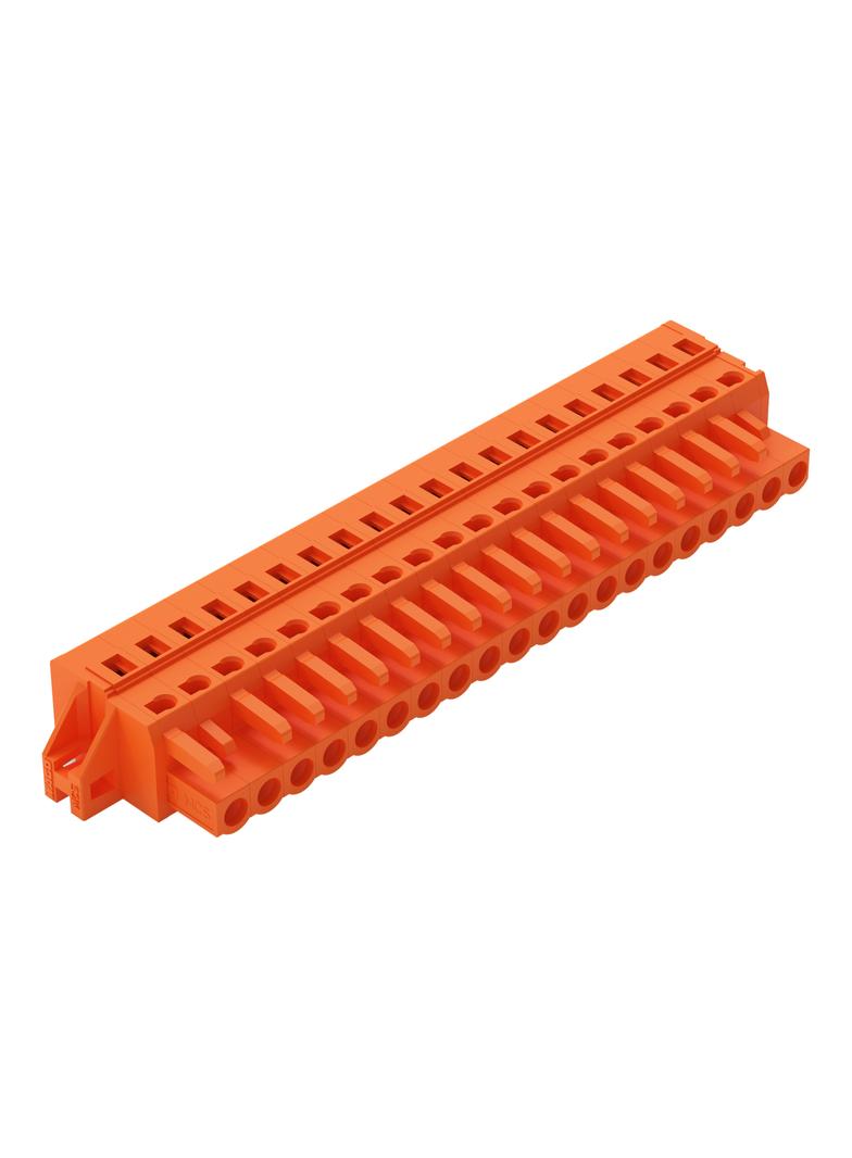 Gniazdo MCS-MIDI Classic 20-biegunowe pomarańczowe raster 5,08mm /10szt./ 231-320/031-000 WAGO