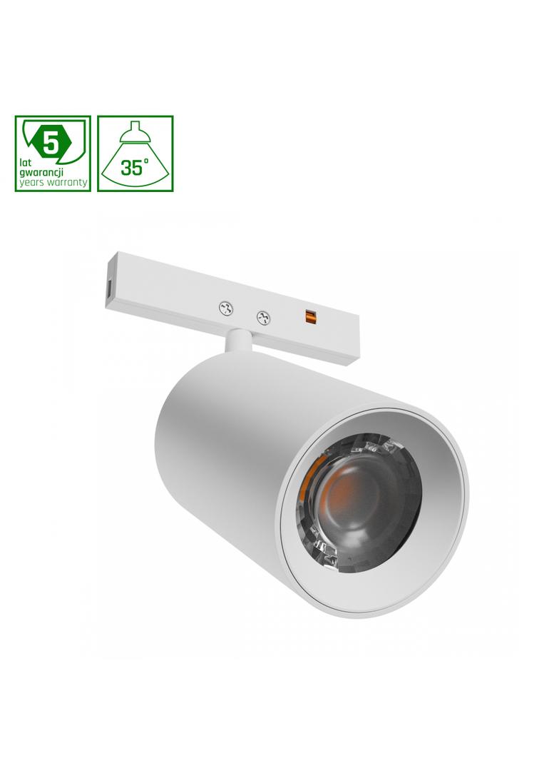 SYSTEM SHIFT NANO - SPOT OPRAWA NA SZYNOPRZEWÓD 35x55x81MM 5W 35ST BIAŁY 5 LAT GW.