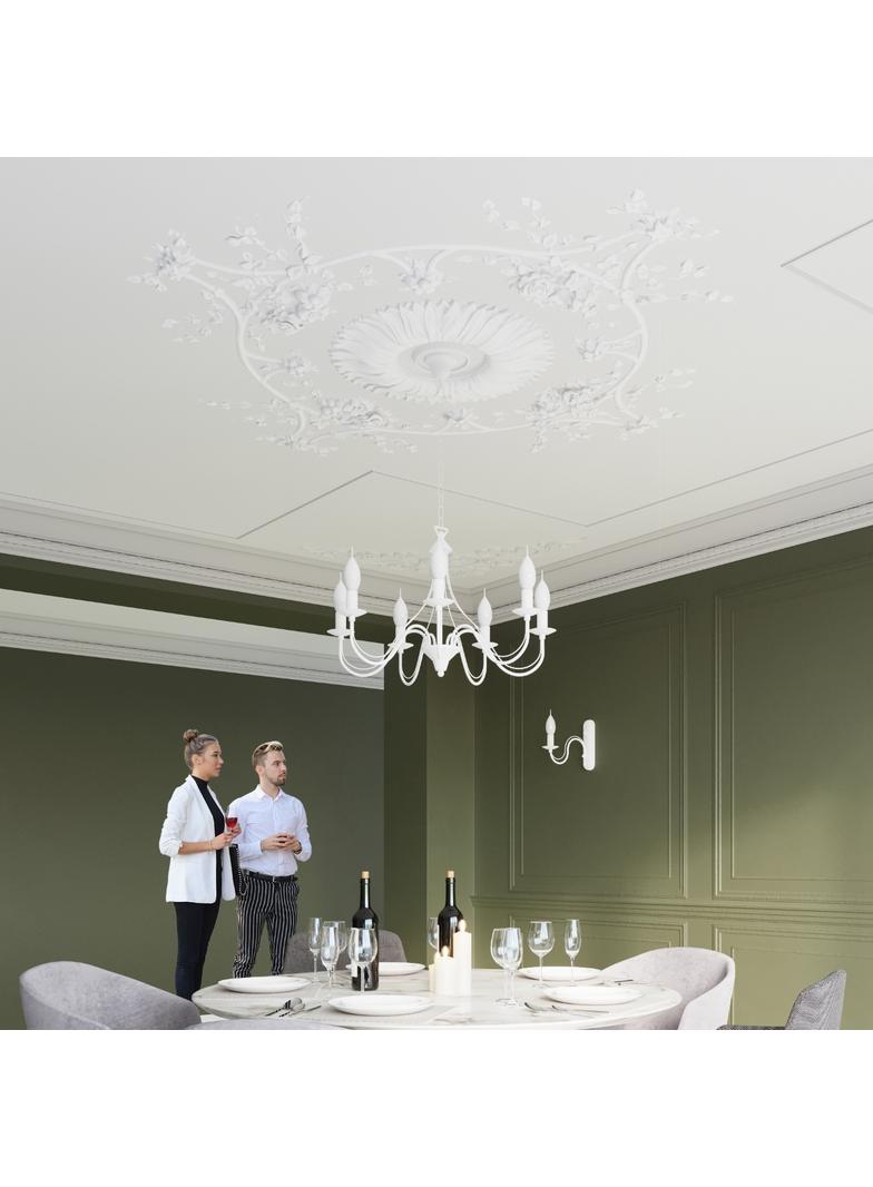 Sollux Żyrandol MINERWA 3 biały SL.0213