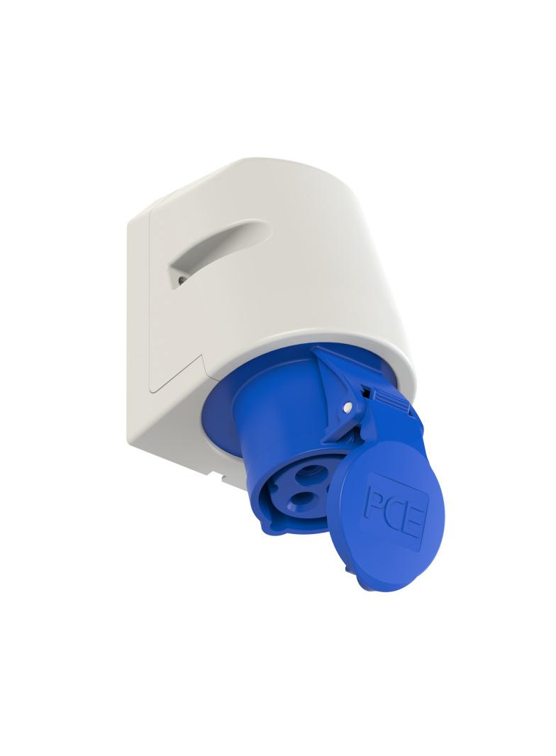 GNIAZDO STAŁE 16A 230V 2P+Z  IP44