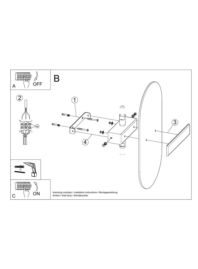 Sollux Kinkiet SALIA SL.1004