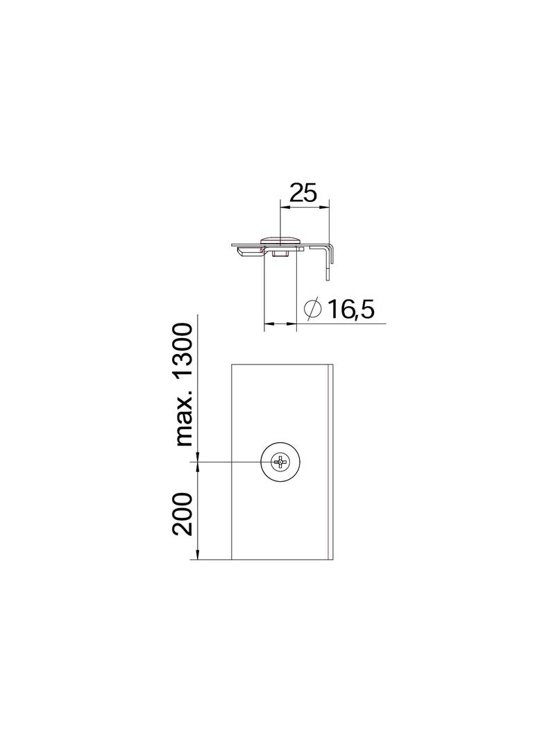 AZDR 100, RYGIEL OBROTOWY POKR.KAN FT