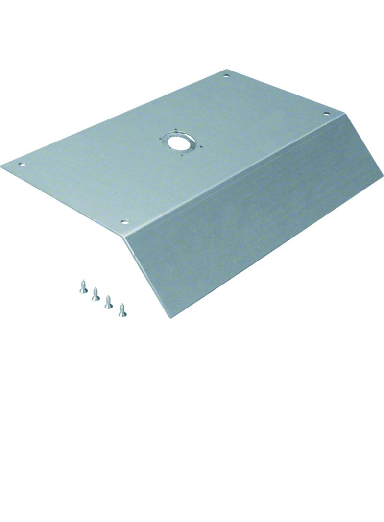 tehalit.AK Pokrywa kanału napodł GBZ fi50 1-str skos dł 400mm 200x70mm stal AKM200050GBZ HAGER