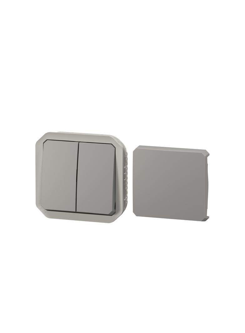 NOWE PLEXO - ŁĄCZNIK TYP TRANSFORMER MECHANIZM 10 AX - 250 V SZARY 069506L LEGRAND