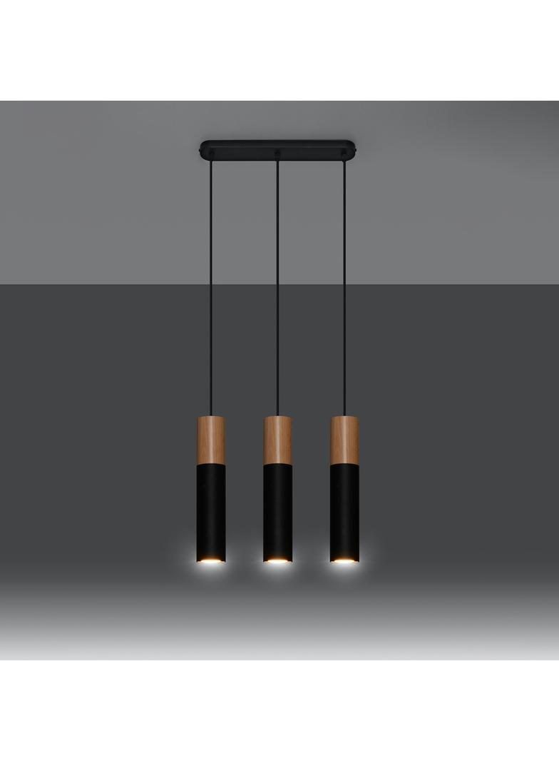 Lampa wisząca PABLO 3L czarna