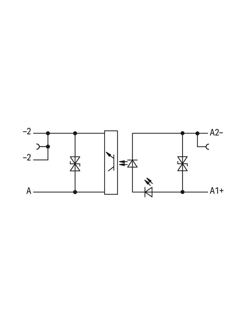 Złączka z optoseparatorem 5V DC / 24V DC / 100mA / 10kHz /10szt./ 859-795 WAGO