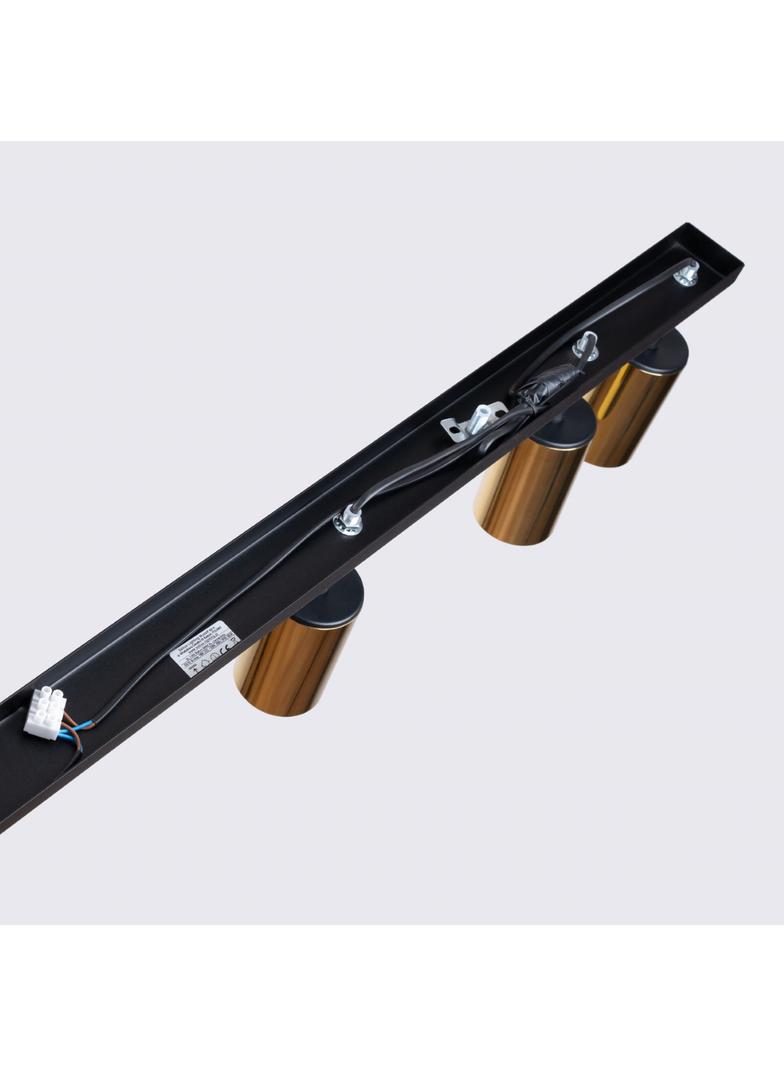 Plafon WINX 6L czarny/złoty