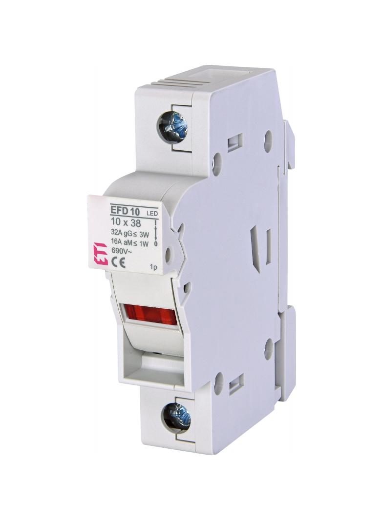 Rozłącznik bezpiecznikowy z adapterem EFD 10 1P LED AD 002540311 ETI