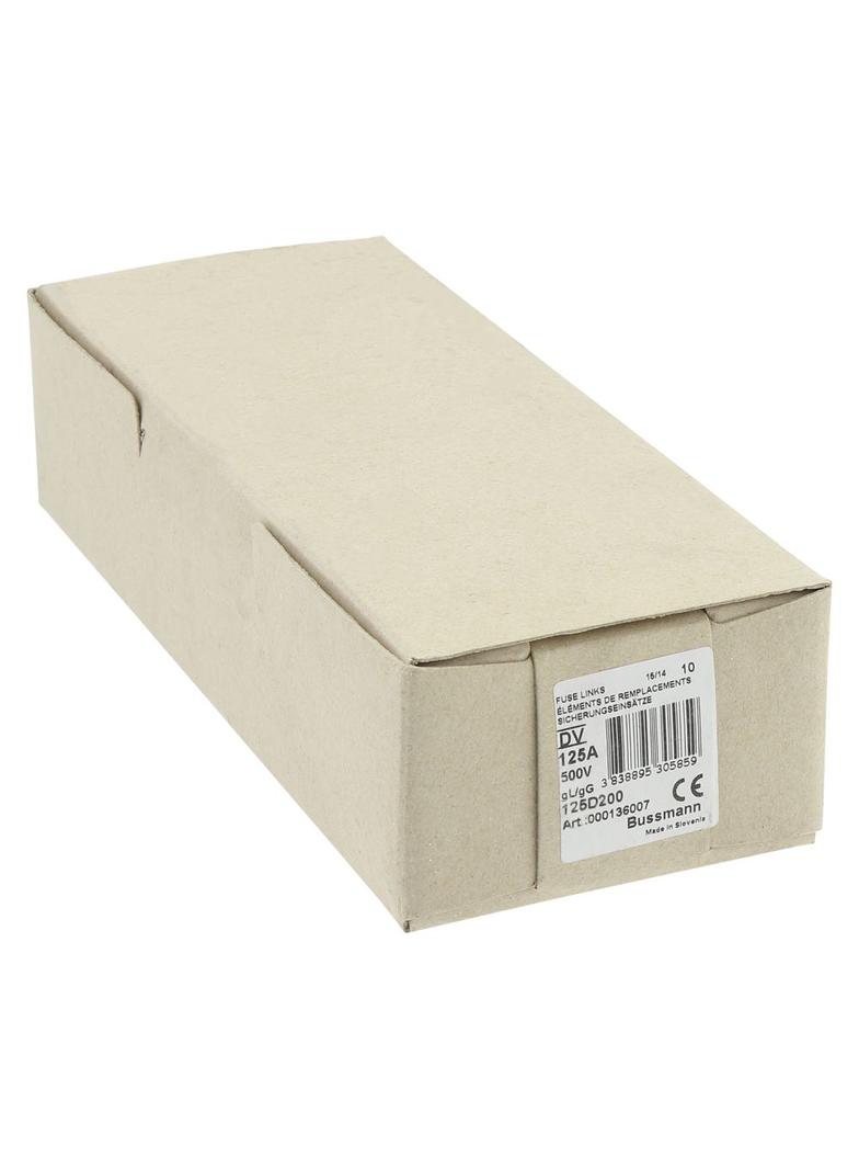 FUSE 125 DV GG 500VAC TIME DELAY Wkładka DV 125A GG 500VAC E200 125D200 EATON