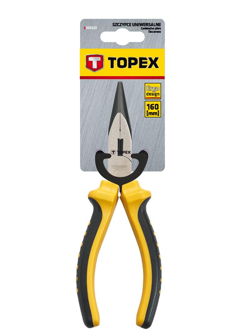 Szczypce wydłużone proste 160 mm