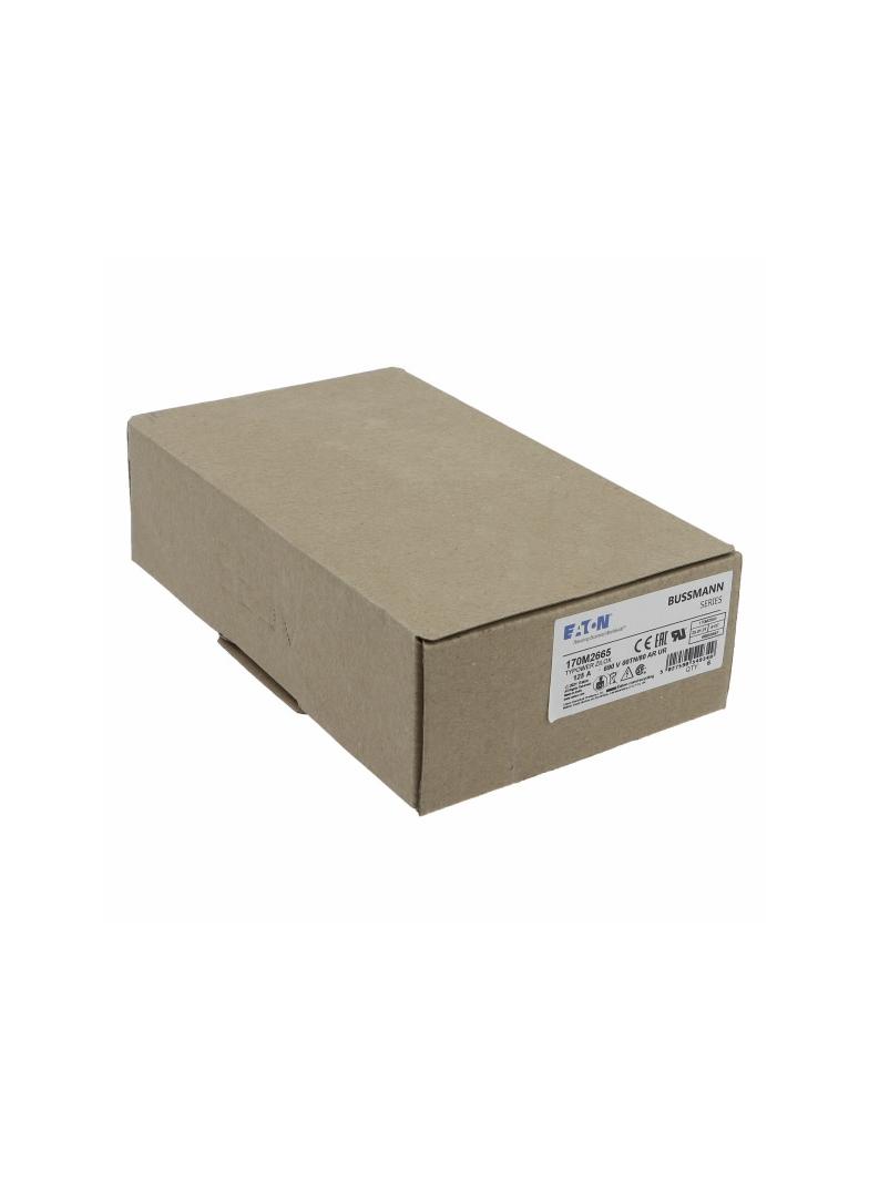 125A 690V aR 00TN/80 TYPE T IND. FUSE Wkładka szybka 125A AC 690V DIN 00 aR DIN IEC nieizol 170M2665