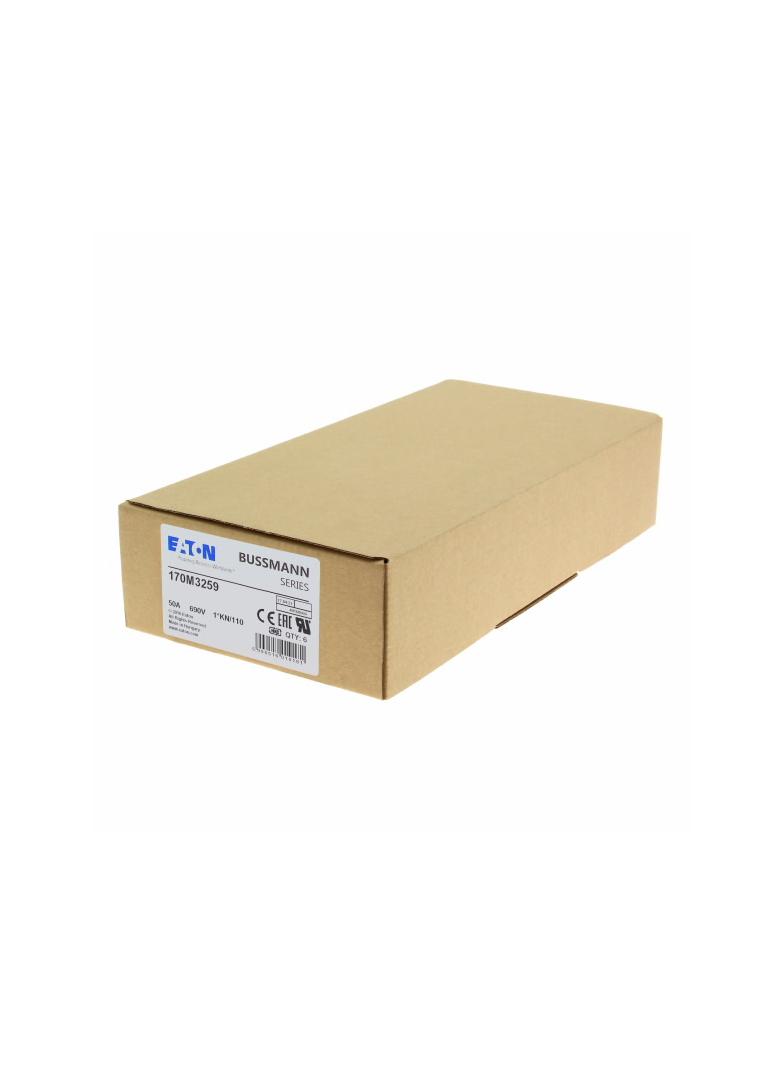 50A 690V 1*KN/110 aR INDICATOR FUSE Wkładka szybka 50A AC 690V compact DIN 1 45x58x134 mm, 170M3259