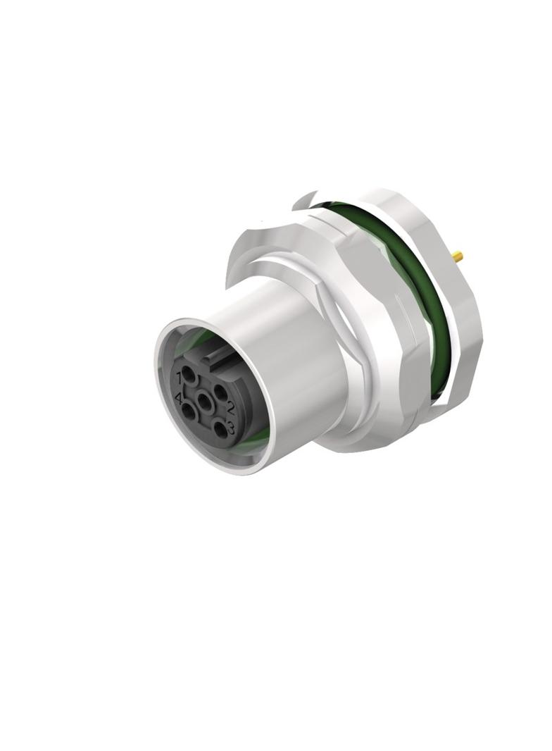 SAIE-M12BD-4-H5.5TL-PG9 Złącze okrągłe do PCB, nr katalogowy 2424440000