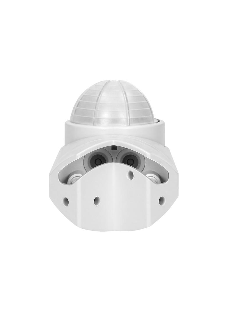 Czujnik ruchu 240st. IP65 1200W 2 sensory 3 rodzaje montażu biały OR-CR-265 ORNO