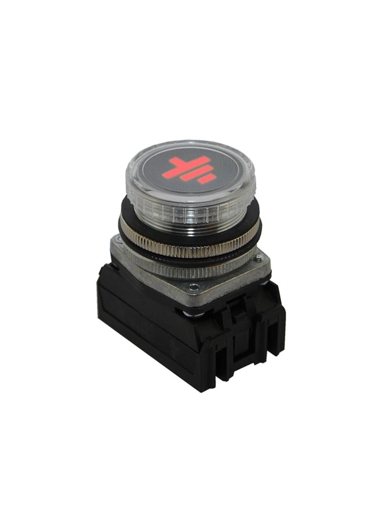Wsk.uziem. NEF30WU 24V-230V czerwony