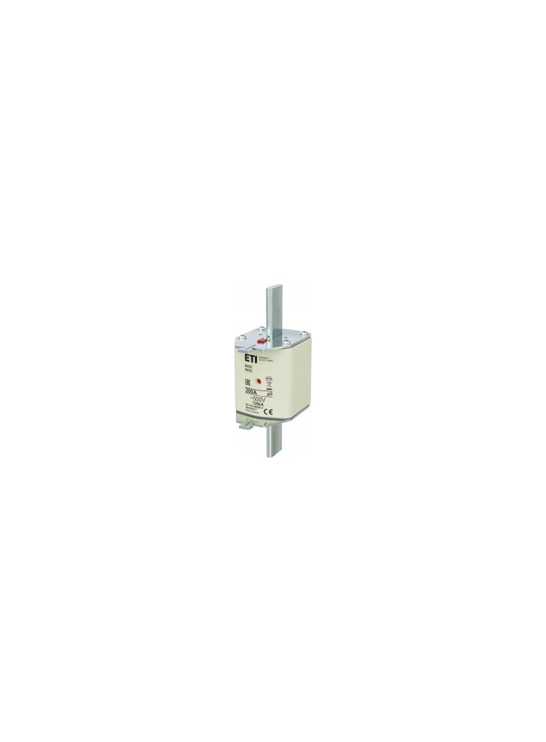 Wkładka topikowa NH zwłoczna KOMBI NH3C gG 200A 500V 004186217 ETI