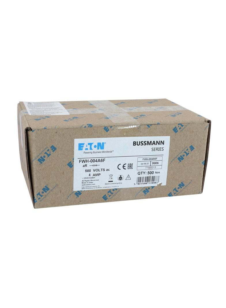 SEMI-COND FUSE 4AMP 500V AC Wkładka szybka 4A AC 500V 6x32 mm aR UL FWH-004A6F EATON