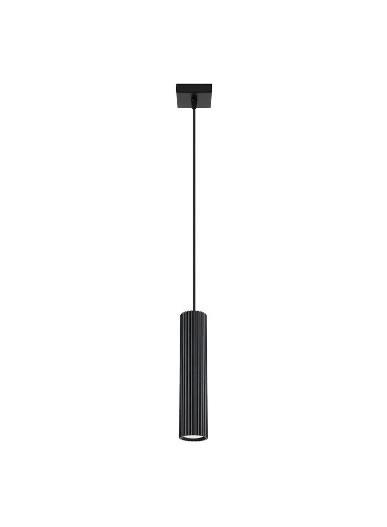 Sollux Lampa wisząca KARBON 1 czarny SL.1573