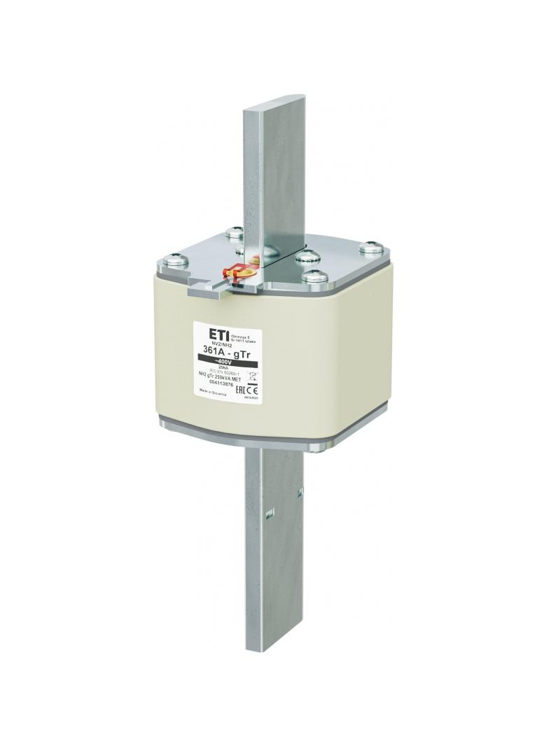 Wkładka topikowa NH pomiarowa gTr NH2 gTr 361A 400V 250kVA MET 004113876 ETI