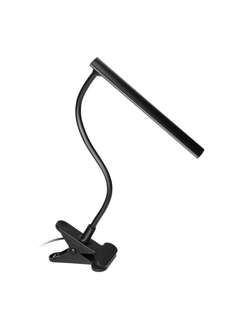 TERI II LED, lampka biurkowa z klipsem, 5W, 260lm, 4000K, czarna