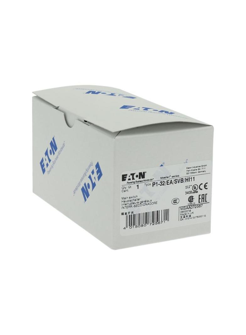 P1-32/EA/SVB/HI11 Rozłącznik On/Off 32A 15kW 072567 EATON
