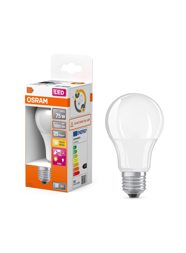 LED STAR+ CL A DSFR 75 non-dim 10W 827 E27 LEDVANCE