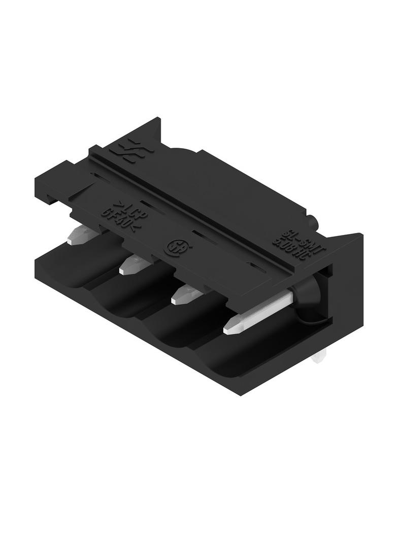SL-SMT 5.08HC/04/90 3.2SN BK BX Wtyki PCB (złącza płyty), 5.08 mm, Liczba biegunów: 4, kąt odejścia: 90° /100szt./ 1779970000 WEIDMÜLLER