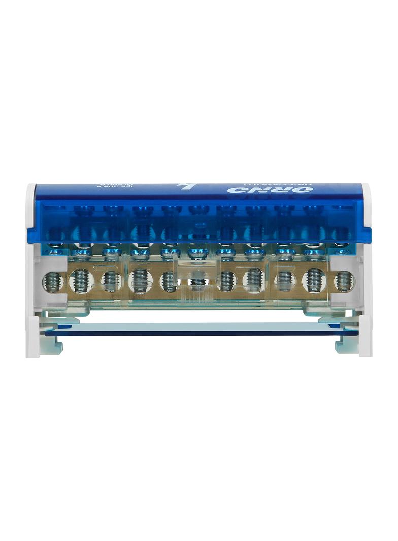 Blok rozdzielczy 2-rzędowy 11 przewodów OR-LZ-8201/11 ORNO