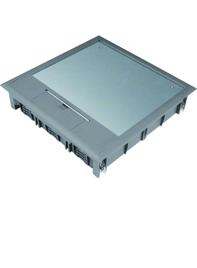 tehalit.VE-EE Pokrywa uchylna VQ12 244x244 wykładzina 5mm stal szary PA VQ12057011 HAGER