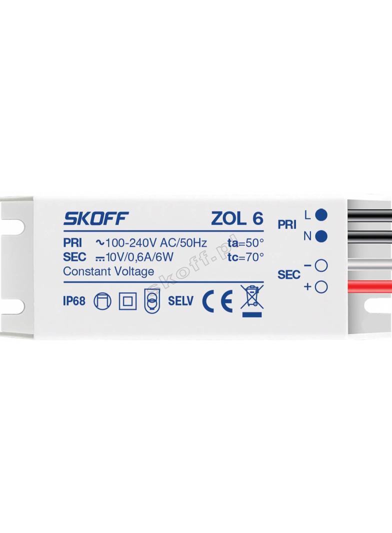 Zasilacz Opraw Ledowych typ ZOL 6