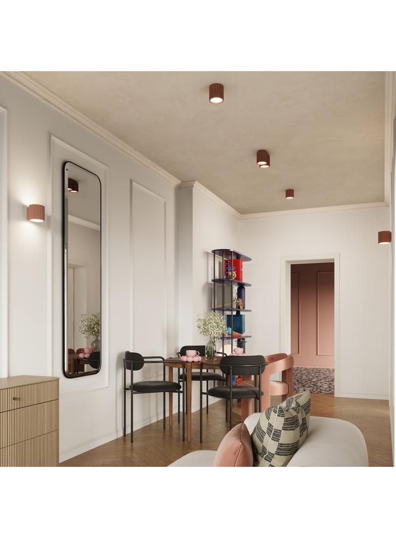 SOLLUX Plafon AURA 2 mocca GU10 ; SL.1805