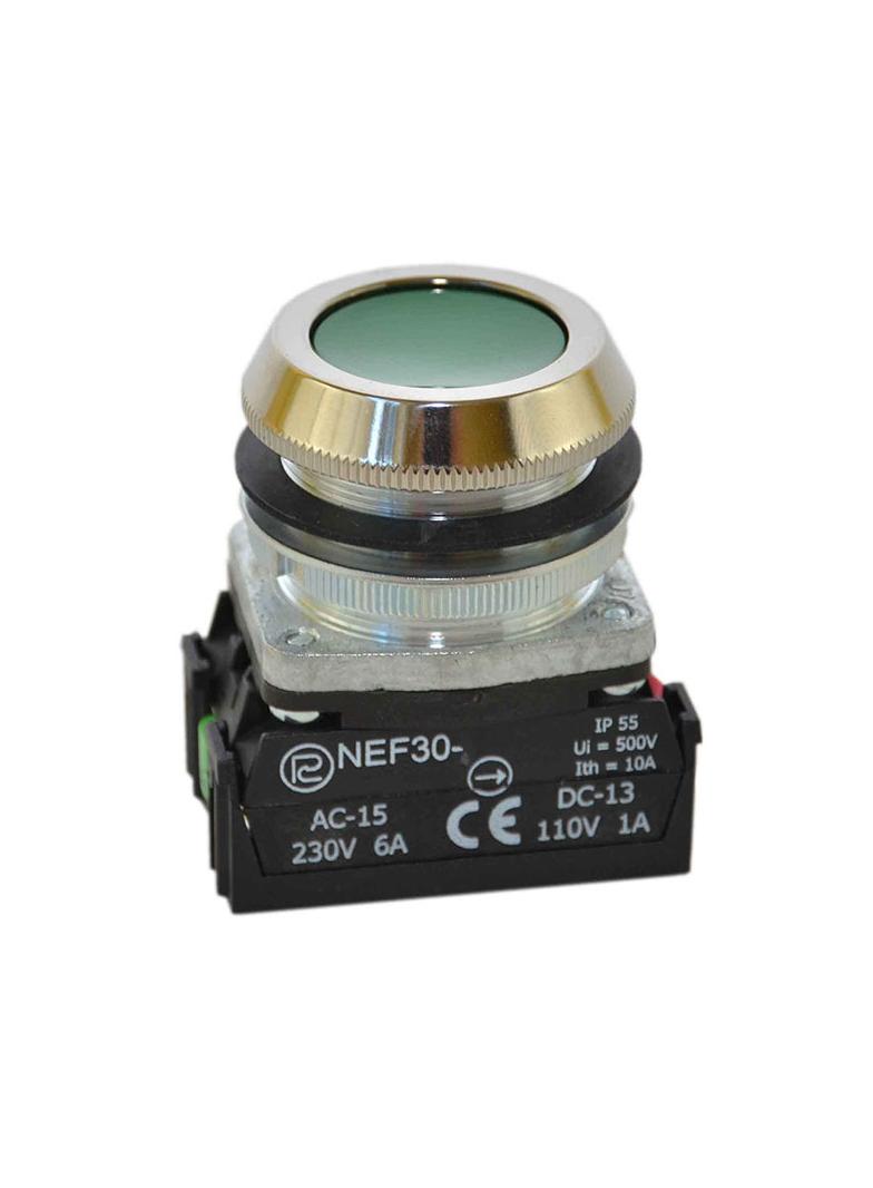 Przycisk NEF30-K2X/W3 zielony W0-NEF30-K 2X/W3 Z PROMET