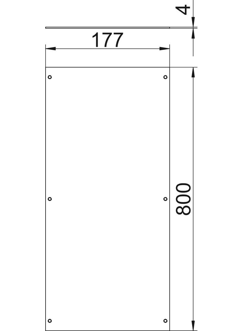 OKAD200R, POKRYWA MONTAŻOWA