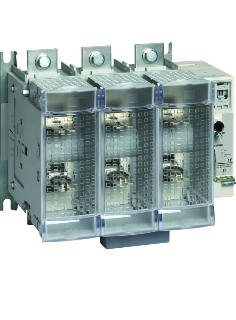 Rozłącznik izolacyjny z bezpiecznikami 3P NH2 630A HFD363 HAGER