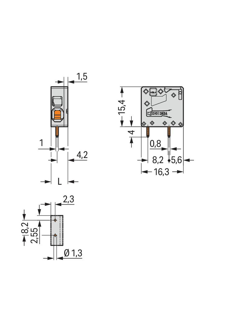 złączka do płytek drukowanych