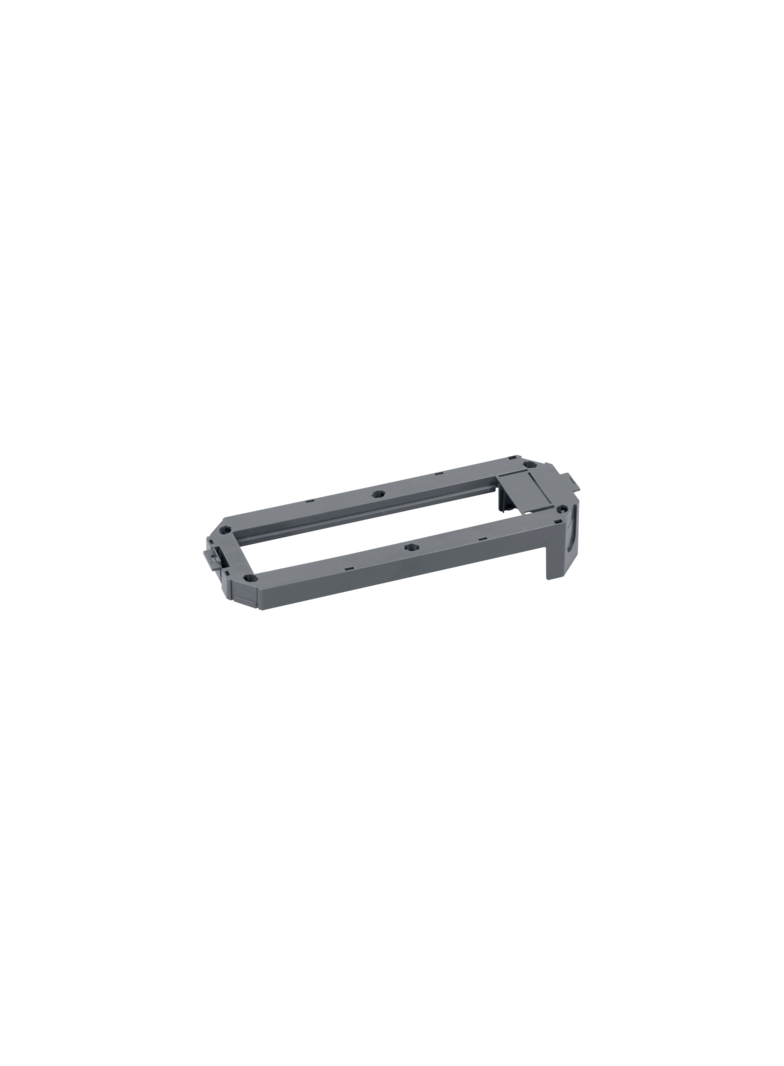 Simon Connect Ramka osprzętowa na 4x K45 (45x45mm)+1x K45/2 (225x45mm) szary