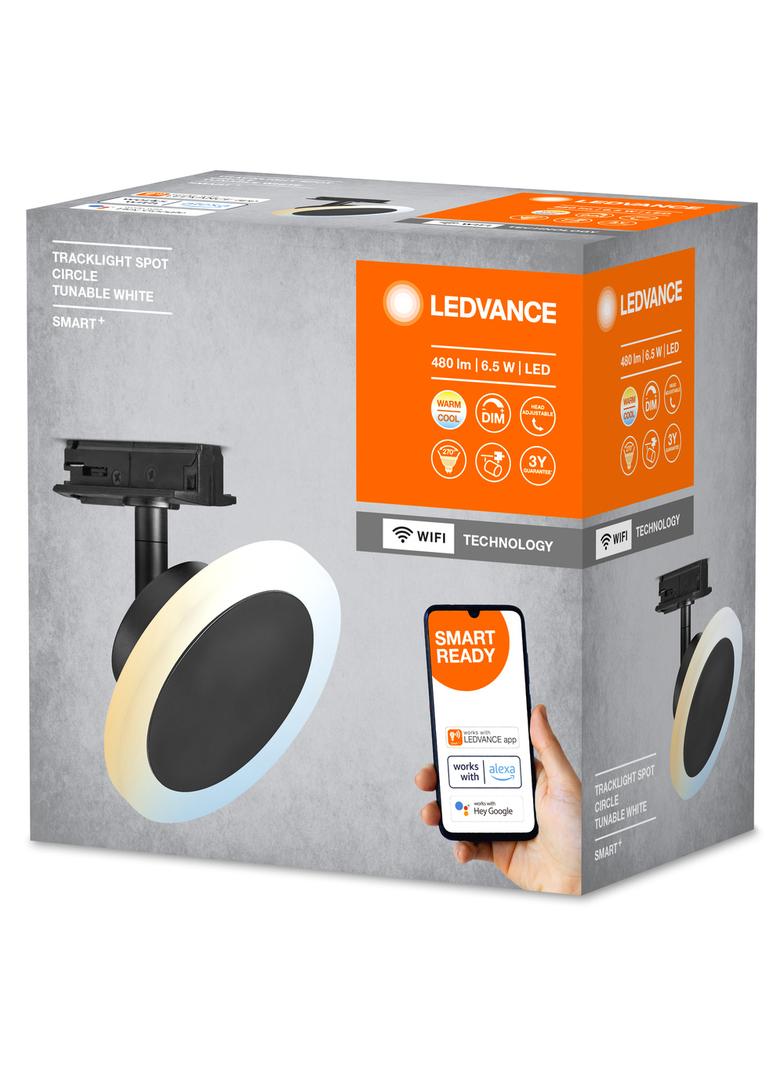 Oprawa SMART WIFI TRACKL SPOT CIRCLE TWBK