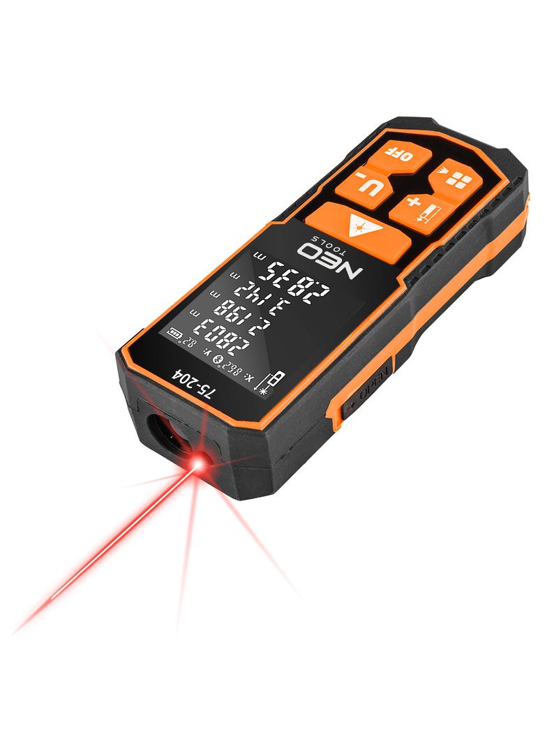 Dalmierz laserowy, zasięg 60 m, IP54