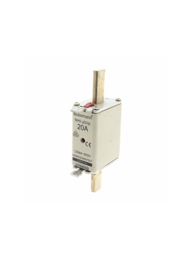 NH FUSE 20A 500V GG/GL SIZE 0 Wkładka NH0 20A 500V GL/GG podwójny wskaźnik 20NHG0B EATON