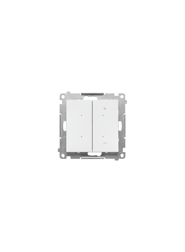 Simon 55 DIMMER RGB – Ściemniacz do pasków RGBW sterowany smartfonem Biały mat