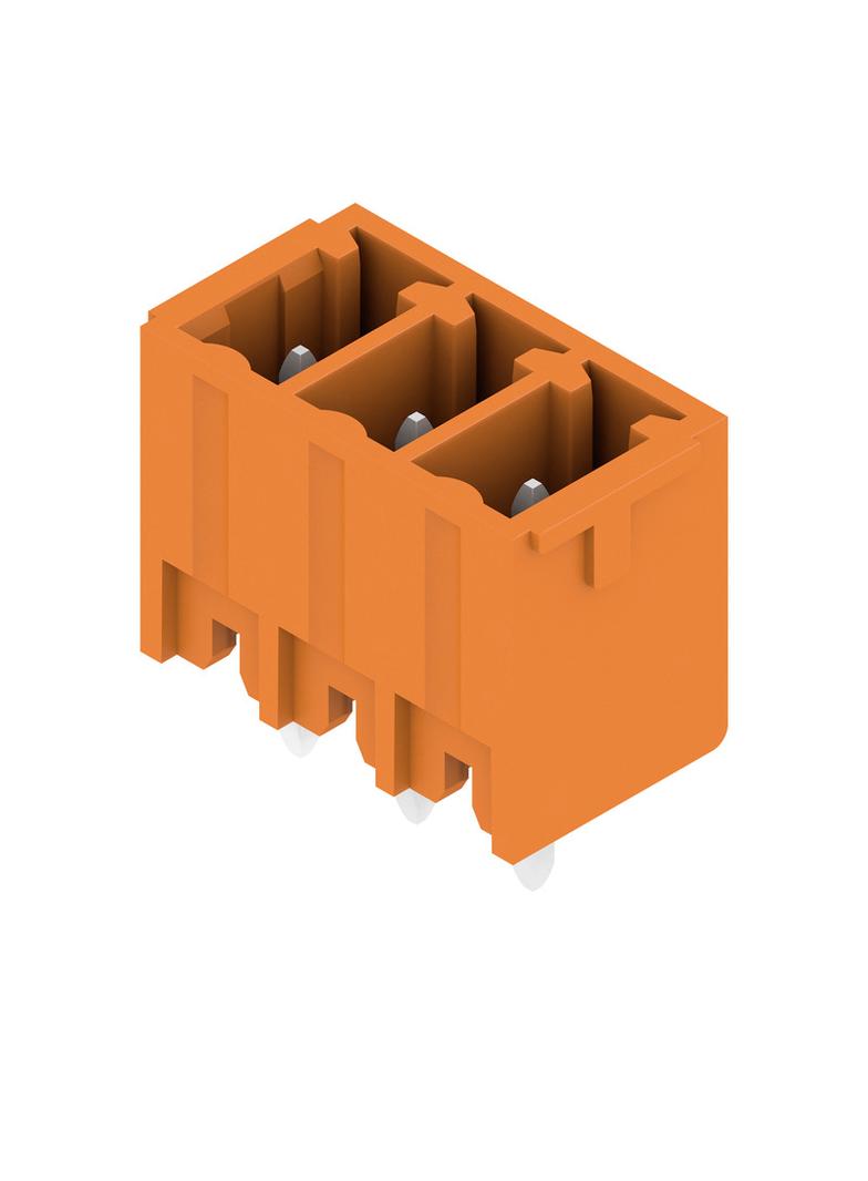 SC 3.81/03/180G 3.2SN OR BX Wtyki PCB (złącza płyty), 3.81 mm, Liczba biegunów: 3, kąt odejścia: 180° /138szt./ 1942850000 WEIDMÜLLER