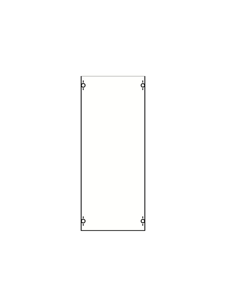 1B0A Pole rozdzielcze 1 kol.szer.