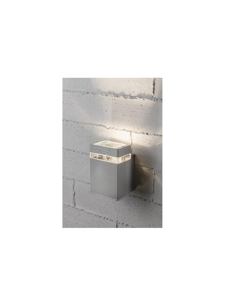 OPRAWA ŚCIENNA JEDNOKIERUNKOWA NESSA, GU10, MAX. 50W, IP54, AC220-240V, 50/60HZ, SZARA