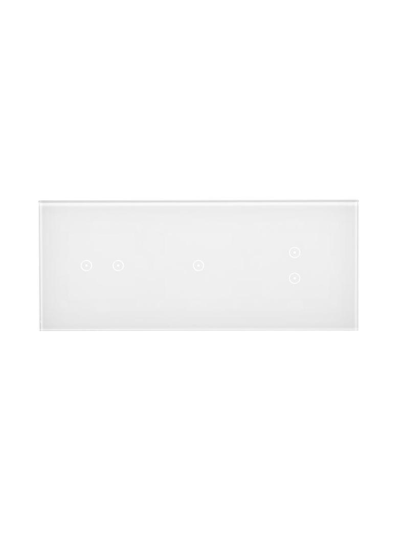 Simon 54 Touch Panel dotykowy S54 Touch 3 moduły 2 pola dotykowe poziome + 1 pole dotykowe + 2 pola dotykowe pionowe biała perła DSTR3213/70 KONTAKT