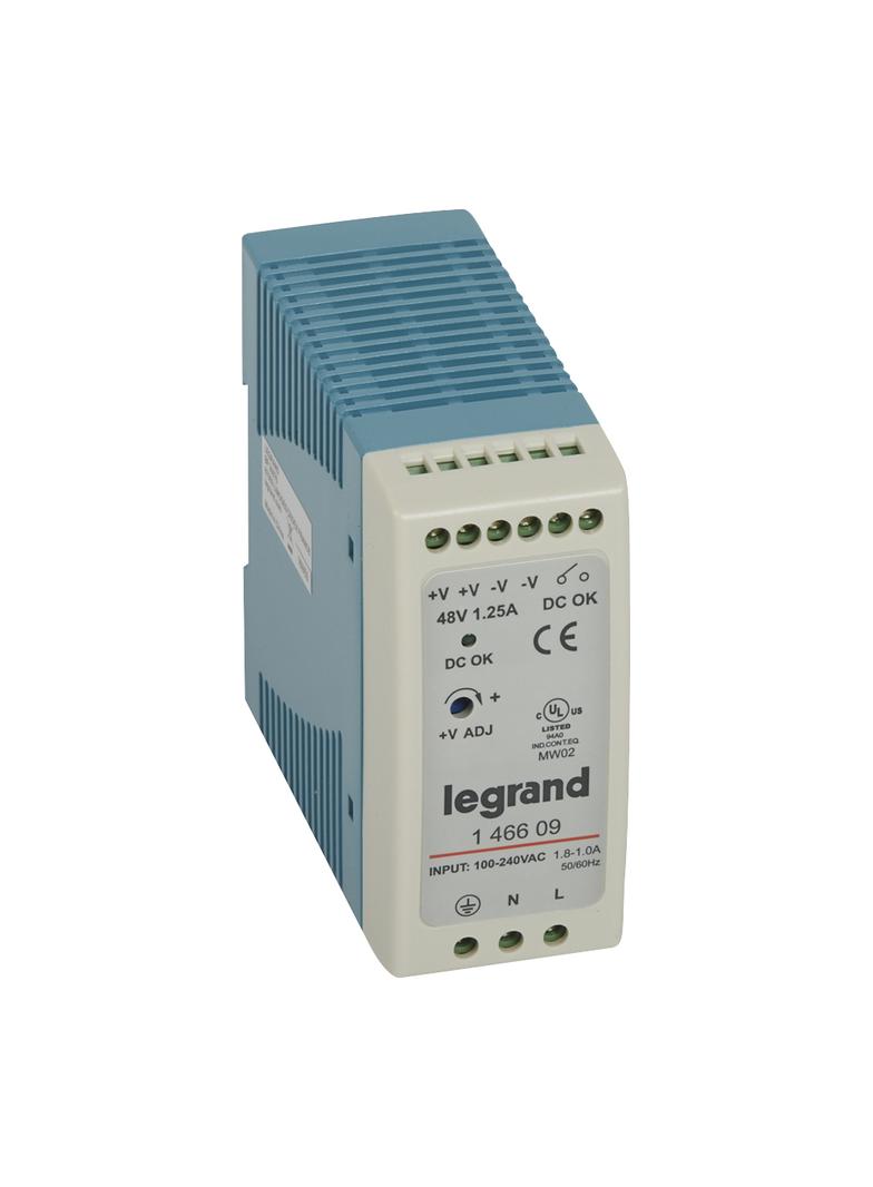 ZASILACZ 1F STABILIZOWANY 240V/48V 1A, Legrand